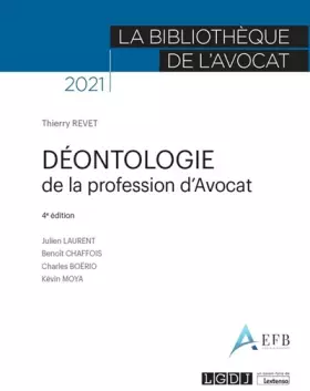 Couverture du produit · Déontologie de la profession d'avocat (2021)