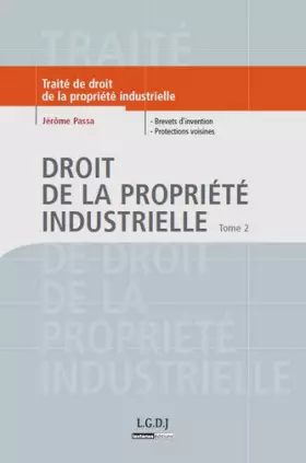 Couverture du produit · Droit de la propriété industrielle T2