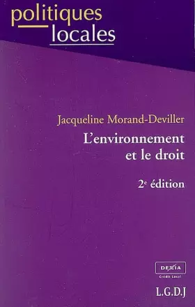 Couverture du produit · L'environnement et le droit