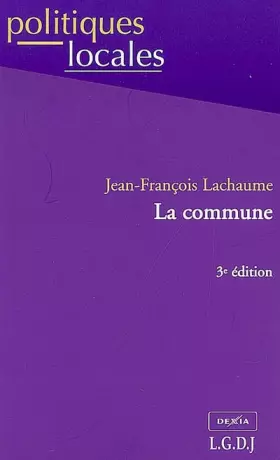 Couverture du produit · La commune