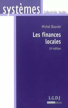 Couverture du produit · Les finances locales