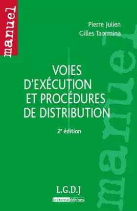 Couverture du produit · Voies d'exécution et procédures de distribution
