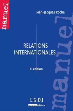 Couverture du produit · Relations internationales