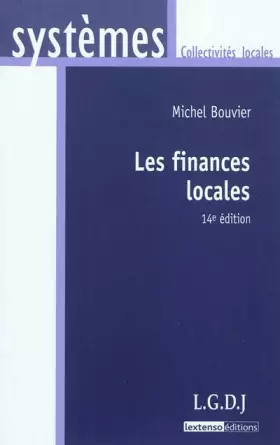 Couverture du produit · Les finances locales