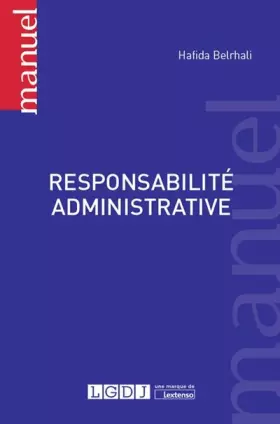 Couverture du produit · RESPONSABILITE ADMINISTRATIVE