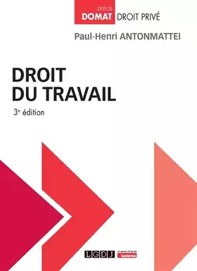 Couverture du produit · Droit du travail