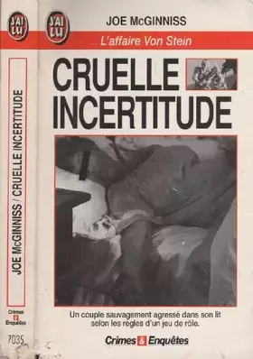 Couverture du produit · Cruelle incertitude : L'affaire Von Stein