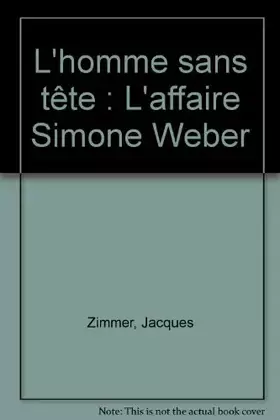 Couverture du produit · L'homme sans tête