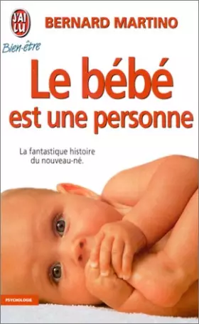 Couverture du produit · Le bébé est une personne