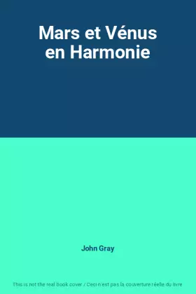 Couverture du produit · Mars et Vénus en Harmonie