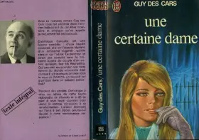 Couverture du produit · Une certaine dame