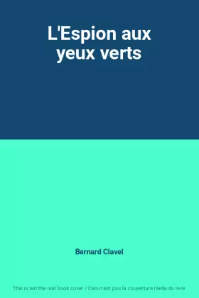 Couverture du produit · L'Espion aux yeux verts
