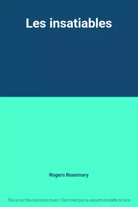 Couverture du produit · Les insatiables