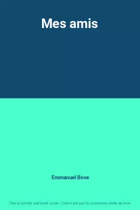 Couverture du produit · Mes amis