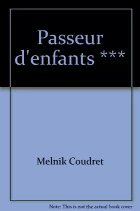 Couverture du produit · Passeur d'enfants