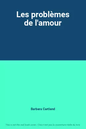 Couverture du produit · Les problèmes de l'amour