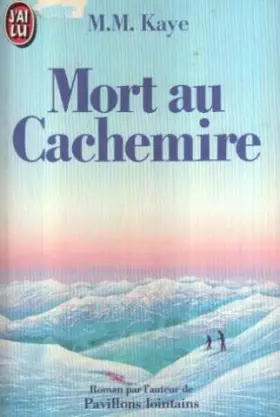 Couverture du produit · Mort au Cachemire : [roman]