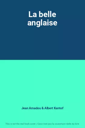 Couverture du produit · La belle anglaise