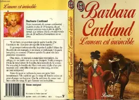 Couverture du produit · L'amour est invincible