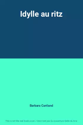 Couverture du produit · Idylle au ritz