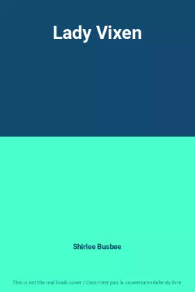 Couverture du produit · Lady Vixen