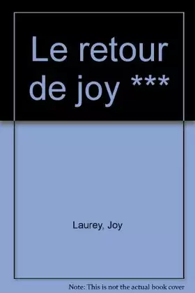 Couverture du produit · Le retour de Joy