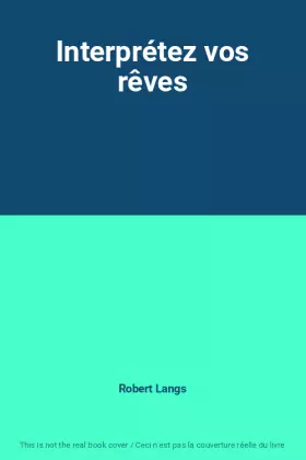 Couverture du produit · Interprétez vos rêves