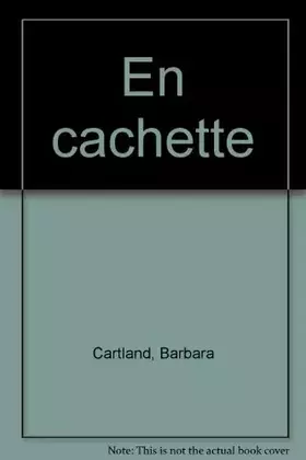 Couverture du produit · En cachette