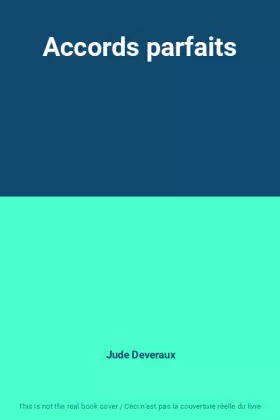 Couverture du produit · Accords parfaits