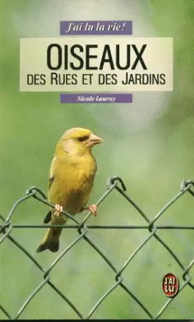 Couverture du produit · Oiseaux des rues et des jardins