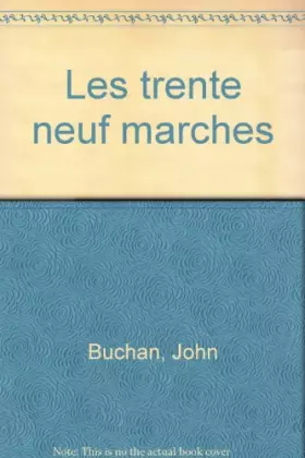 Couverture du produit · Les 39 marches