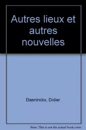 Couverture du produit · Autres lieux