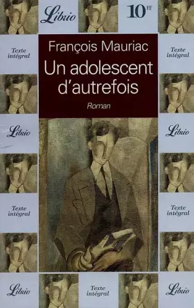 Couverture du produit · Un Adolescent d'autrefois