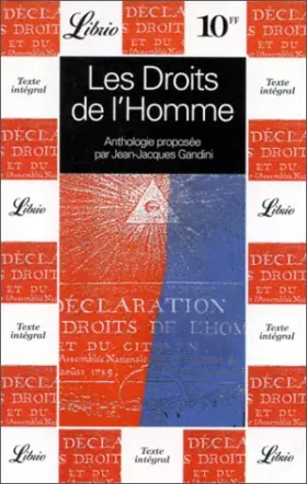 Couverture du produit · Les droits de l'homme