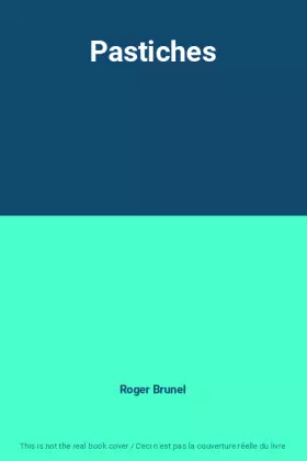 Couverture du produit · Pastiches