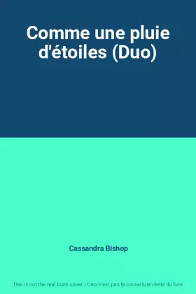 Couverture du produit · Comme une pluie d'étoiles (Duo)