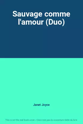 Couverture du produit · Sauvage comme l'amour (Duo)
