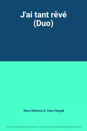 Couverture du produit · J'ai tant rêvé (Duo)