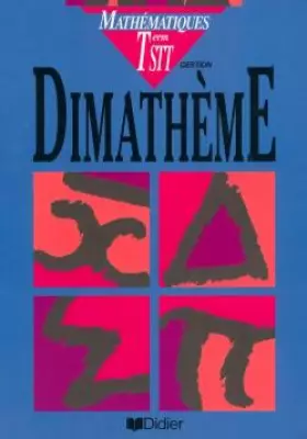 Couverture du produit · Dimathème : Mathématiques, terminale STT Gestion