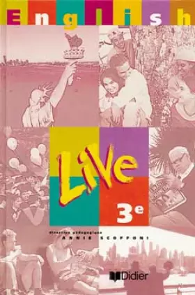 Couverture du produit · English Live : 3e LV1 (manuel)