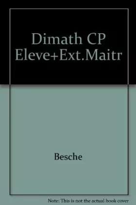 Couverture du produit · Dimath CP Eleve+Ext.Maitr