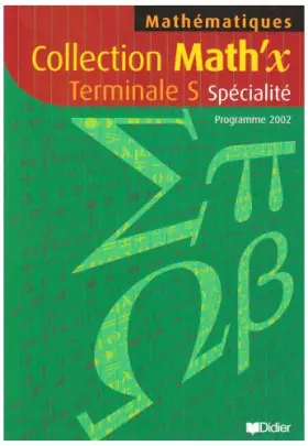 Couverture du produit · Mathématiques Tle S spécialité