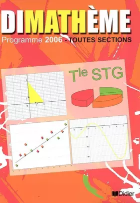Couverture du produit · Maths Tle STG toutes sections