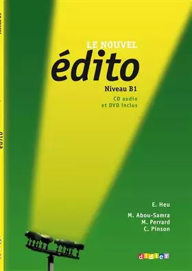 Couverture du produit · Le nouvel Edito B1 - Livre + CD + DVD [DVD format: PAL]