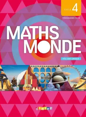 Couverture du produit · Maths Monde cycle 4 - Livre (1 volume) - Nouveau programme 2016