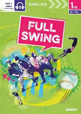 Couverture du produit · Full Swing 1re - Workbook - version papier