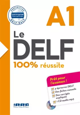 Couverture du produit · Le DELF - 100% réussite - A1 - Livre + CD