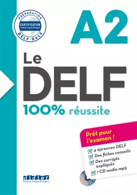 Couverture du produit · Le DELF - 100% réussite - A2 - Livre + CD