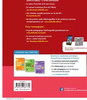 Couverture du produit · Edito niv.B1 (éd. 2018) - Livre + DVD