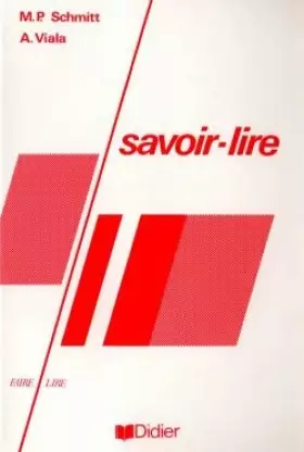 Couverture du produit · SAVOIR-LIRE. Précis de lecture critique